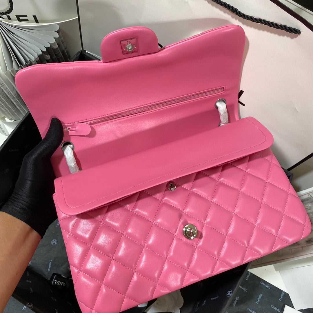 ChanelLarge Classic Handbag SiLouis Vuittoner Hardware PiNike For Women Handbags, Shoulder Bags 11.8in/30cm