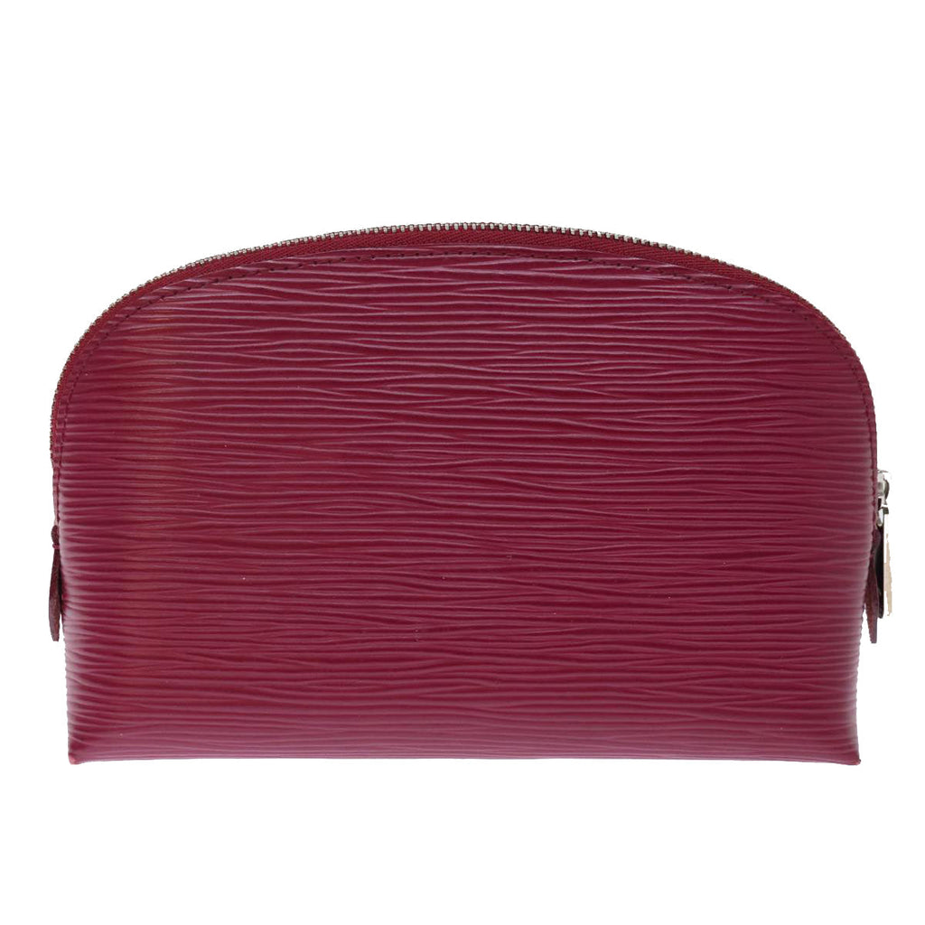 Louis Vuitton Cosmetic Pouch  Leather Clutch Bag