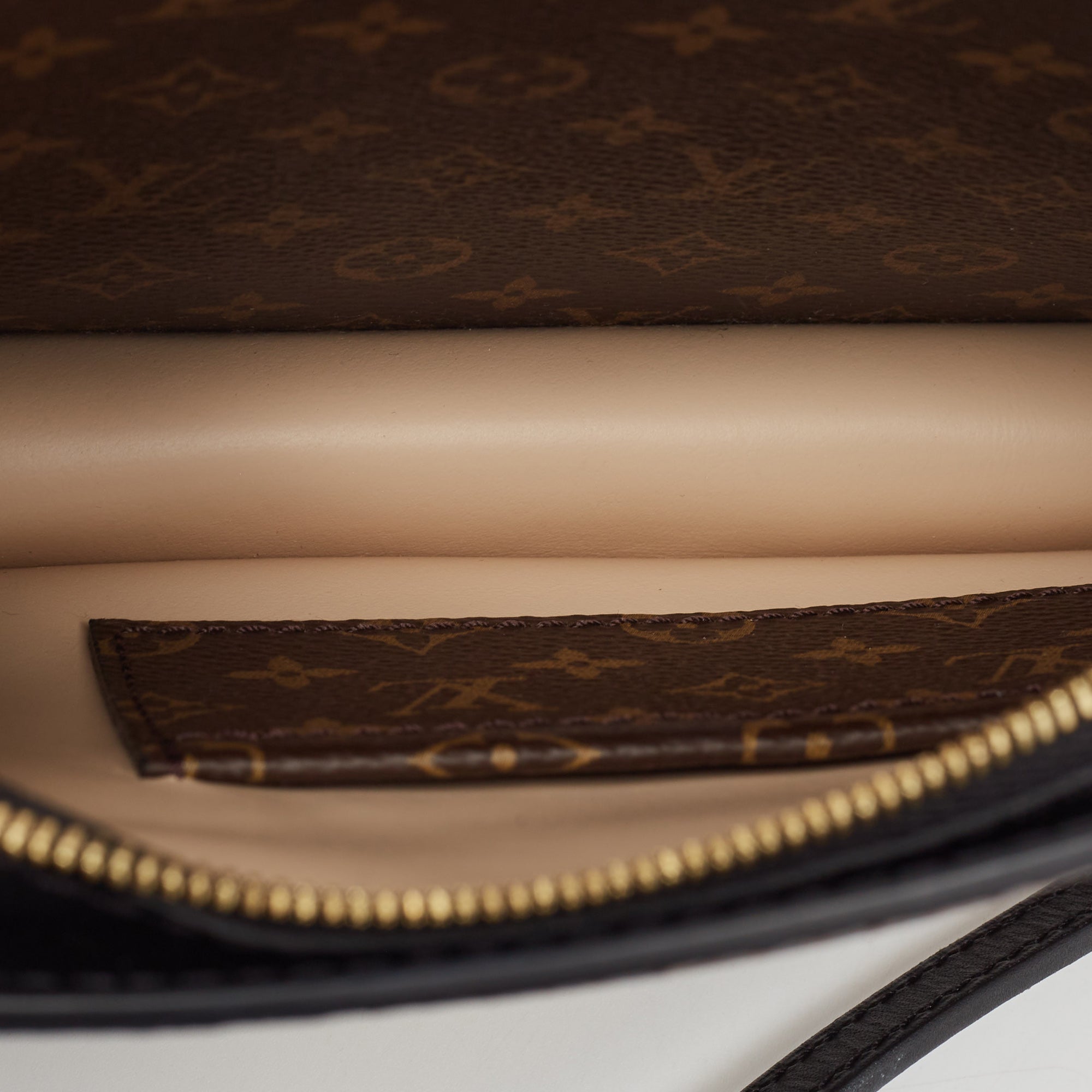 Louis Vuitton Reverse Monogram Canvas Trunk Clutch Bag