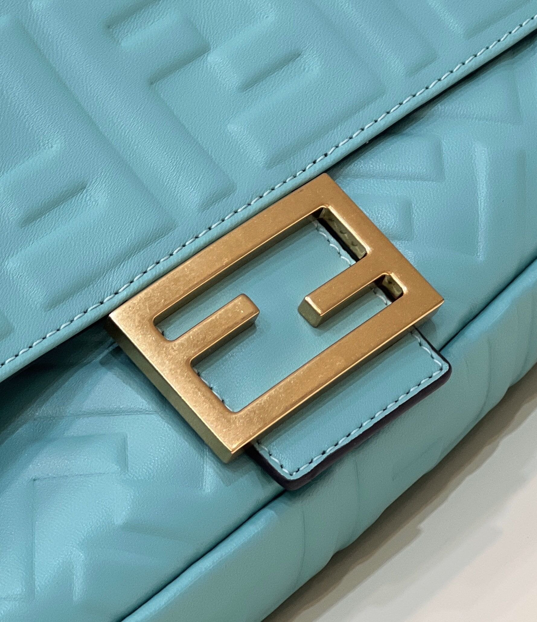 Baguette Teal For Women, Handbags, Shoulder And Crossbody Bags 10.6in/27cm FF 8BR600