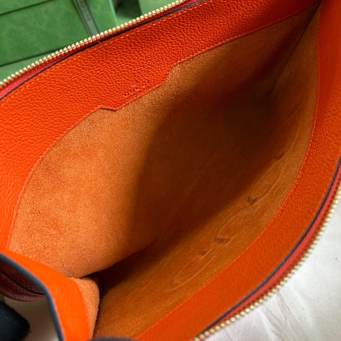 Glami Clutch With Glami Logo Orange For Men 12in/31cm  Glami