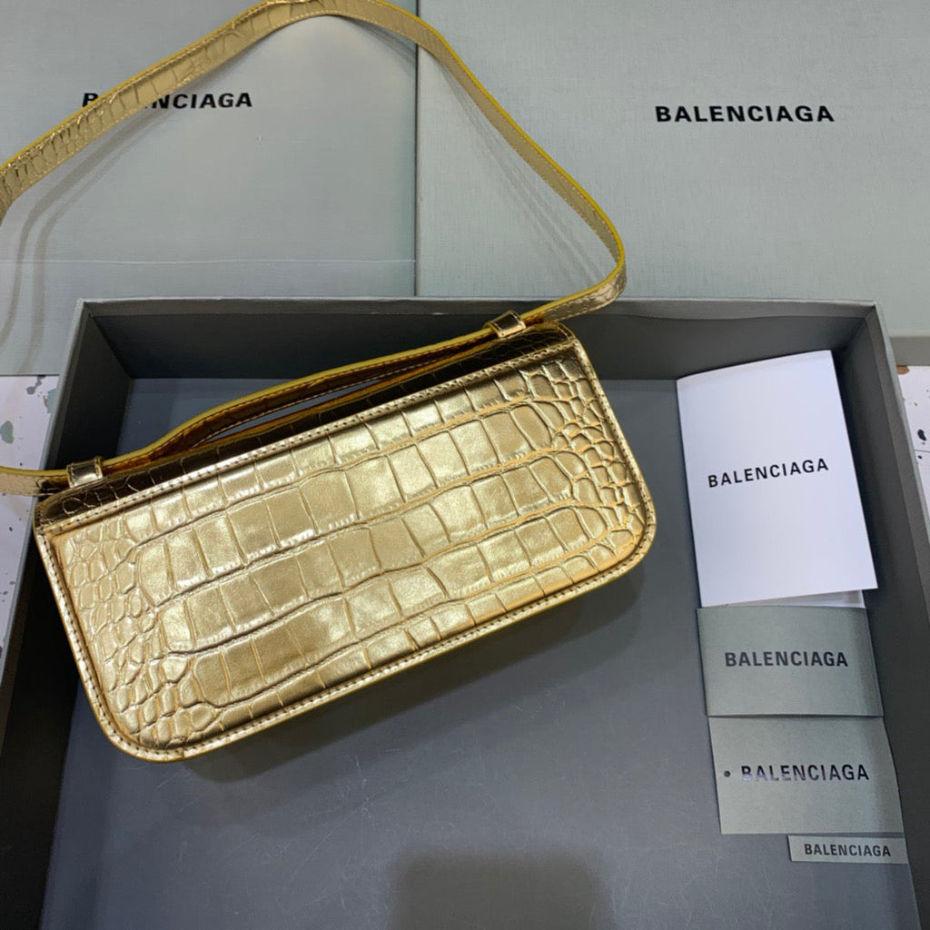 Gossip Small Shoulder Bag Gold, For Women,  Bags 9.1in/23cm