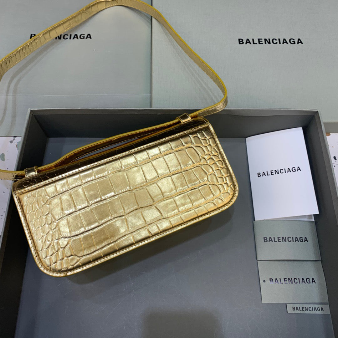 Gossip Small Shoulder Bag Gold, For Women,  Bags 9.1in/23cm
