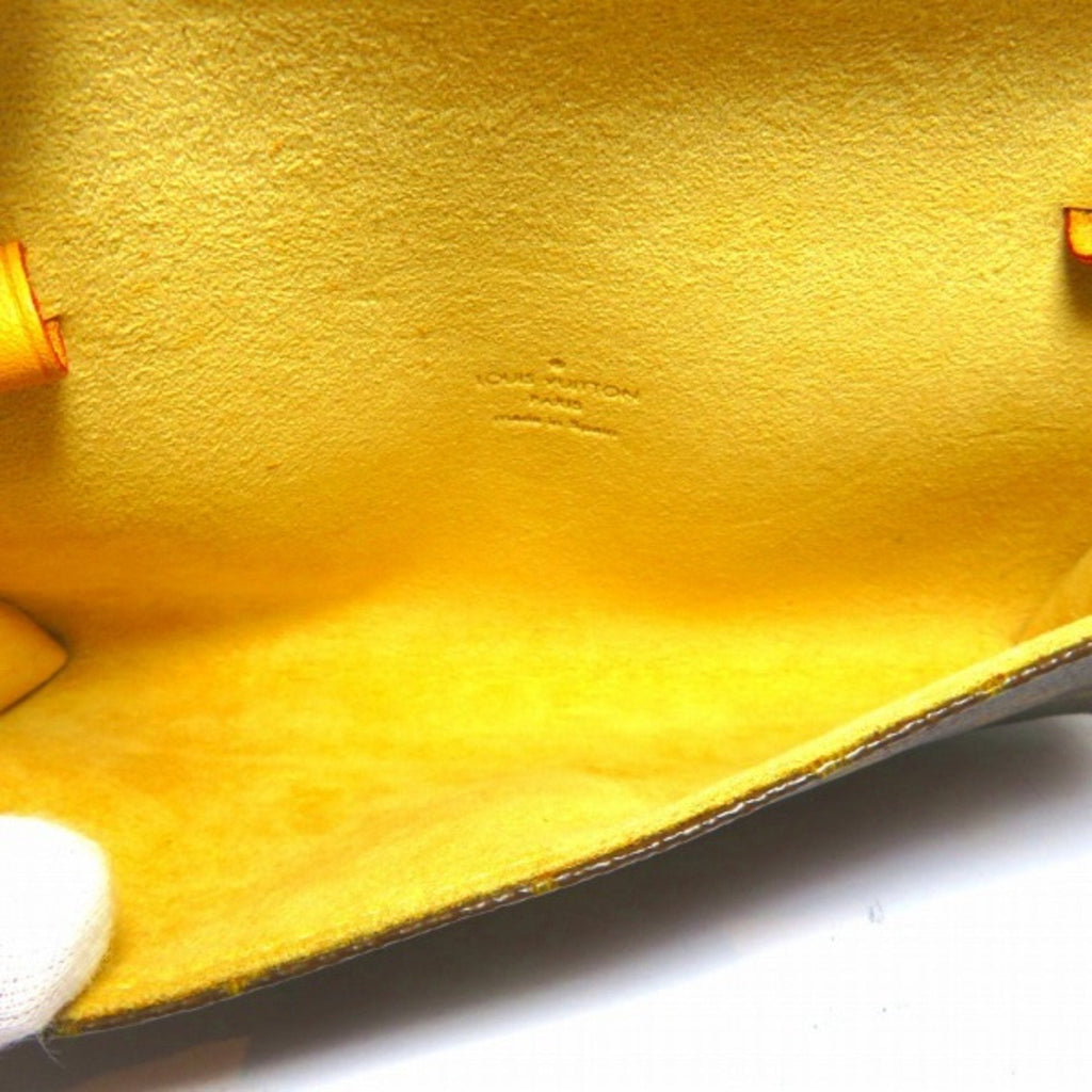 Louis Vuitton Pochette Twin  Canvas Clutch Bag