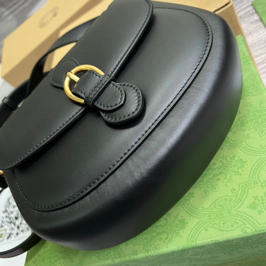 Gucci Aria Shoulder Bag Black For Women, Women’s Bags 10.2in/25cm Gucci
