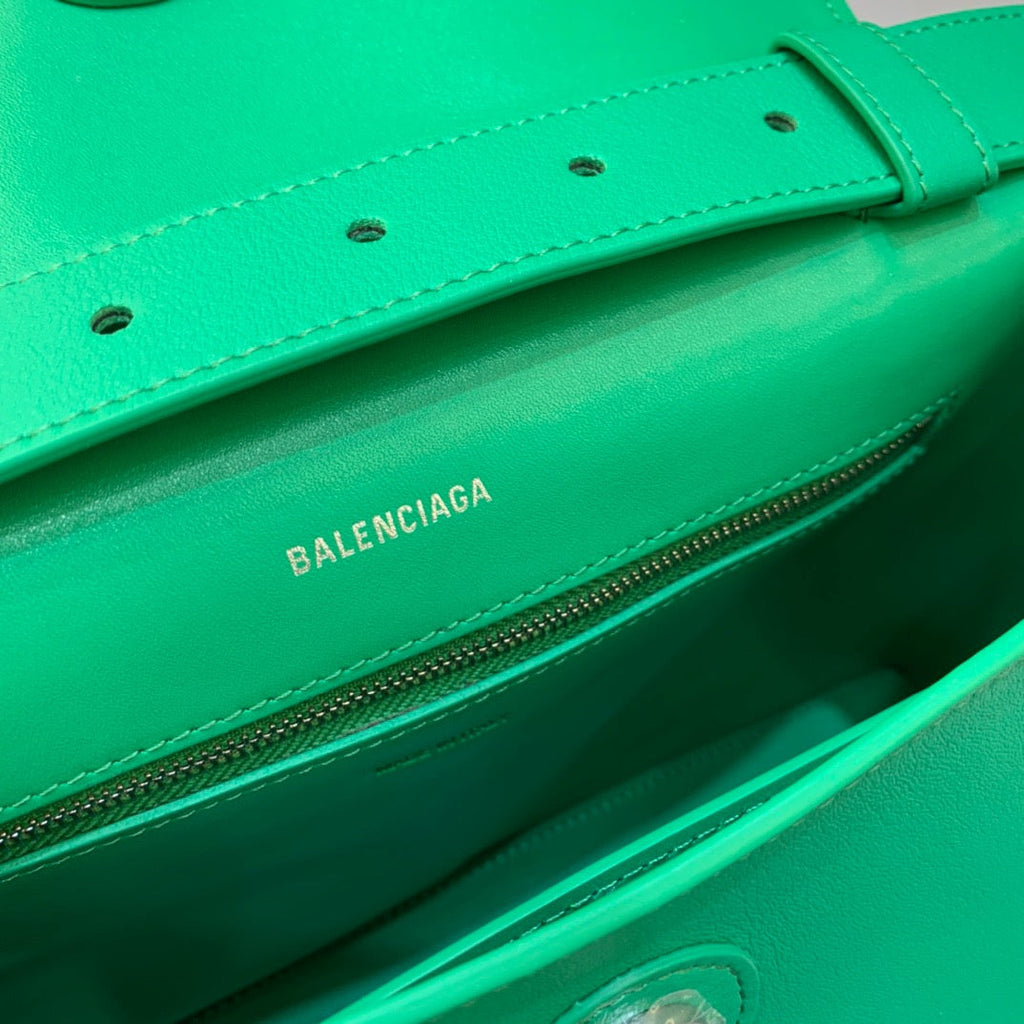 Downtown Small Shoulder Bag In Green, For Women,  Bags 11.8in/30cm