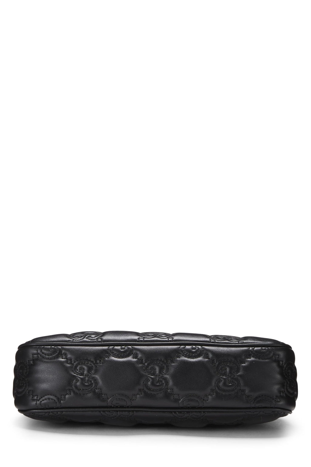 Gucci,  Black Leather 'GG' Marmont MatelassÃƒÆ’Ã‚Â© Shoulder Bag, Black