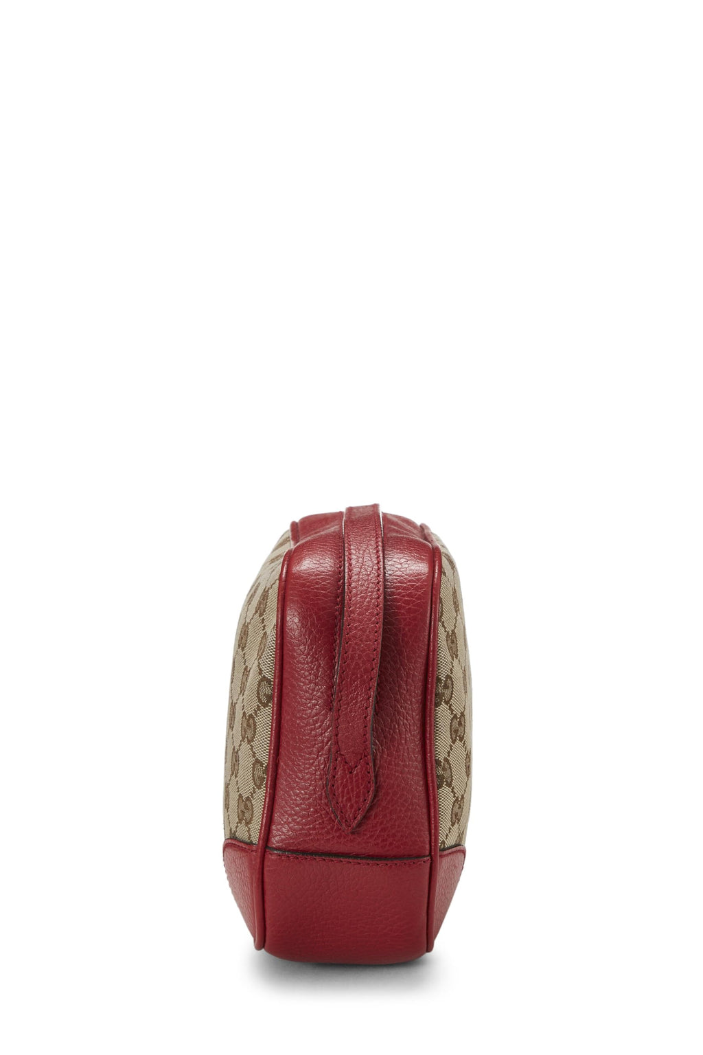 Gucci,  Red Original Gucci Canvas Bree Crossbody Mini, Red