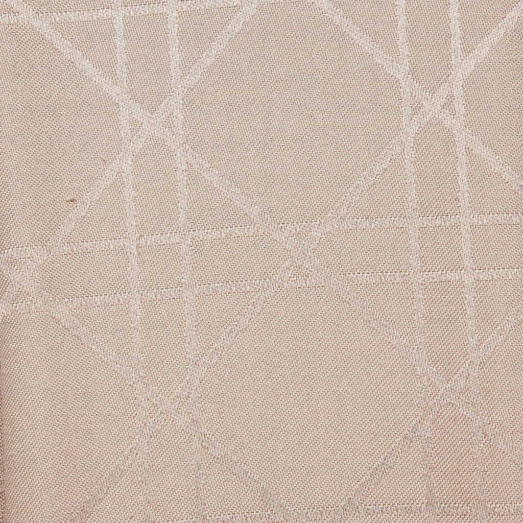 Dior Beige Cannage Silk Blend Square Scarf