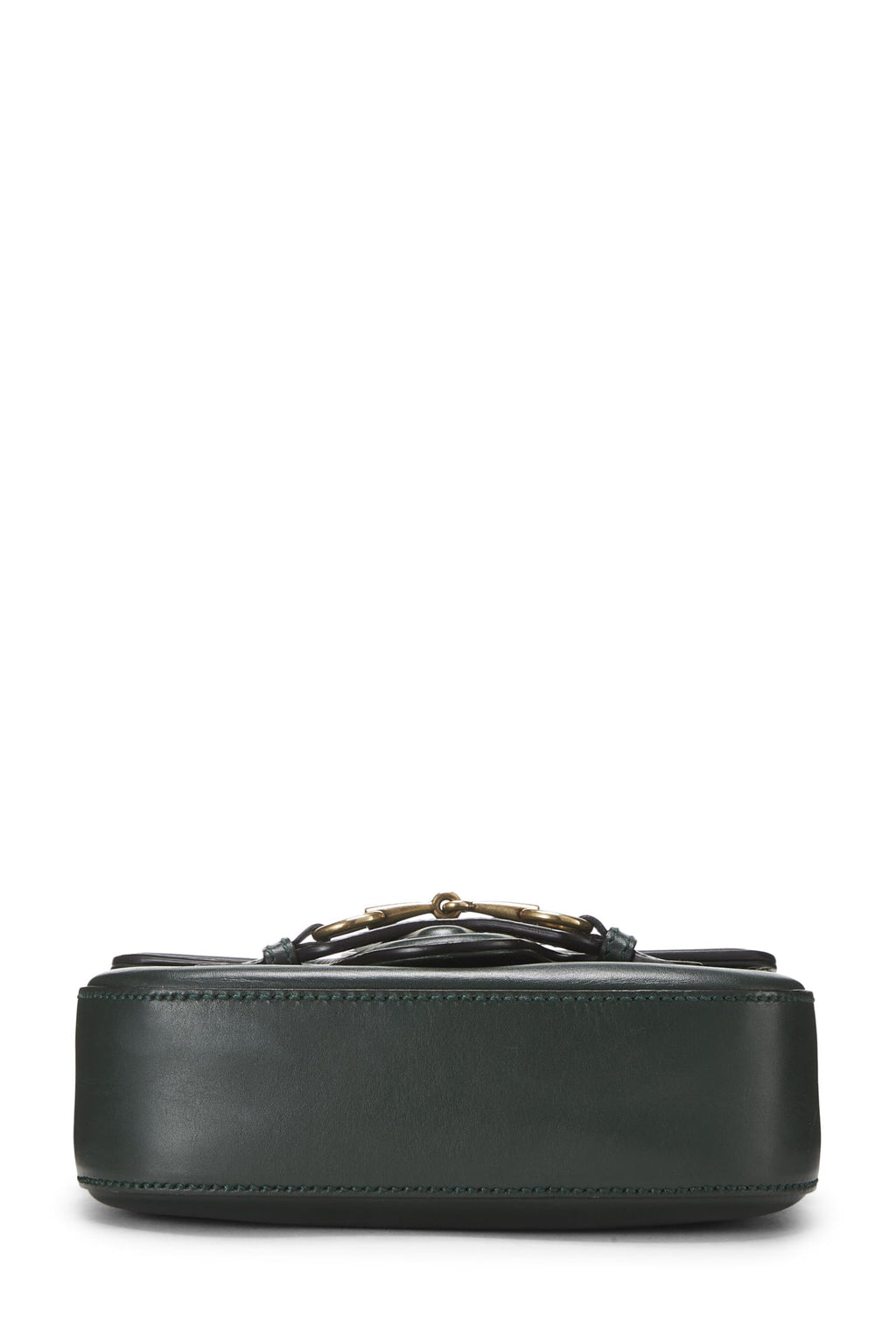 Gucci,  Green Leather Lady Web Shoulder Bag Small, Green