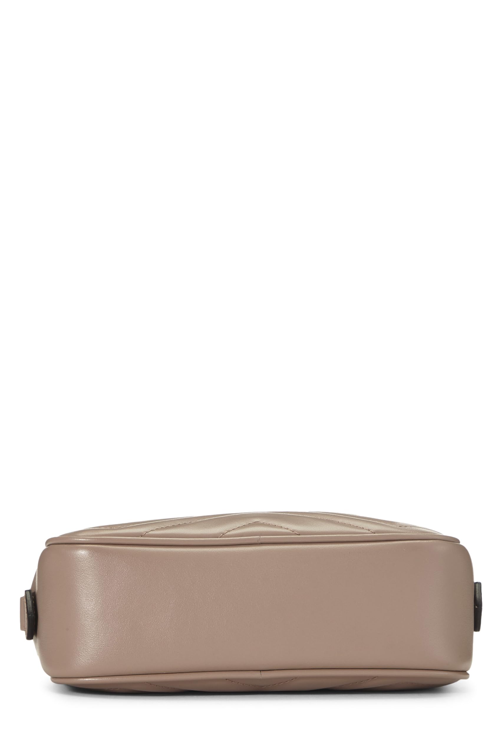 Gucci,  Pink Leather Gucci Marmont Crossbody Bag Small, Pink