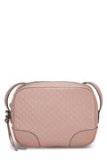 Gucci,  Pink Microguccissima Leather Bree Crossbody, Pink