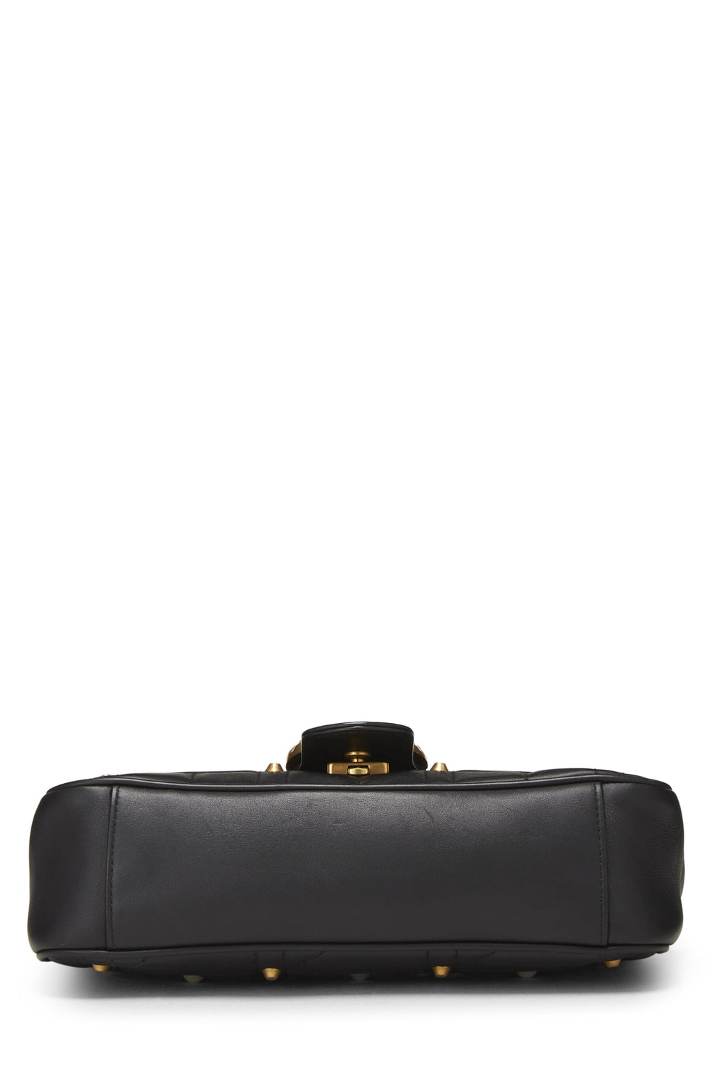 Gucci,  Black Faux Pearl MatelassÃƒÆ’Ã‚Â© Leather Marmont Shoulder Bag Small, Black