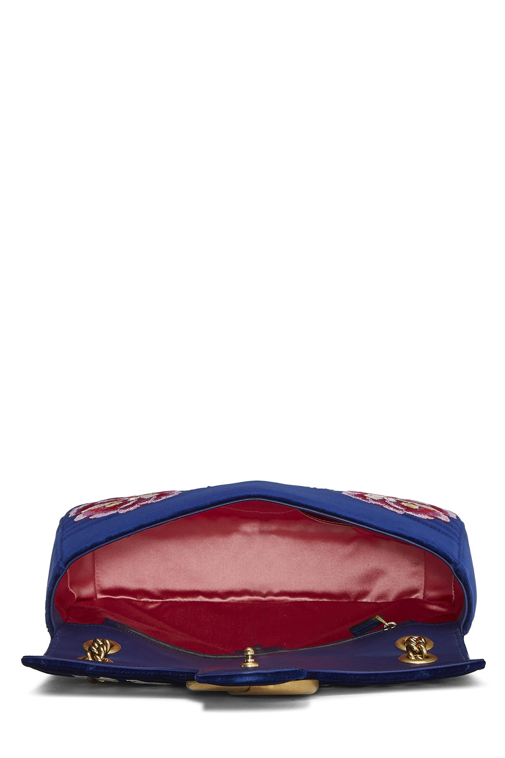 Gucci,  Blue VeLouis Vuittonet GG Marmont Modern Shoulder Bag, Blue