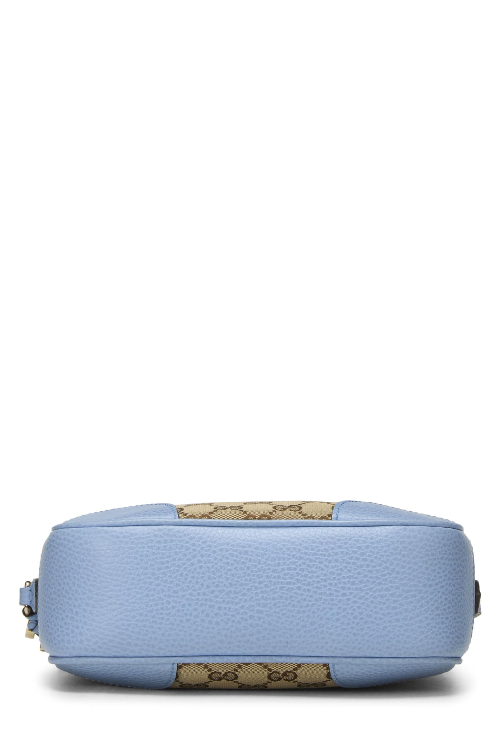 Gucci,  Blue Original Gucci Canvas Bree Crossbody, Blue