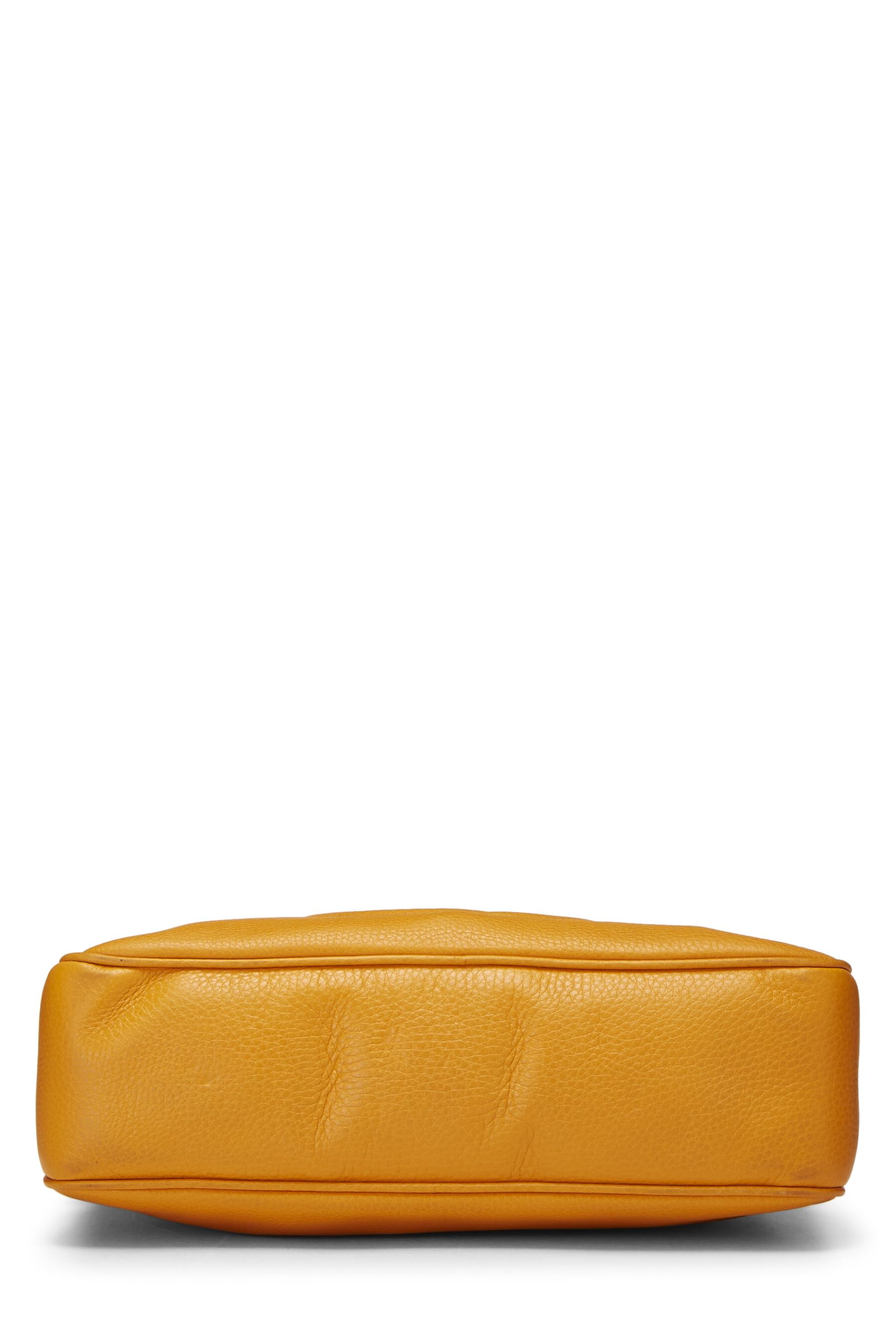 Gucci,  Orange Leather Soho Chain Shoulder Bag, Orange
