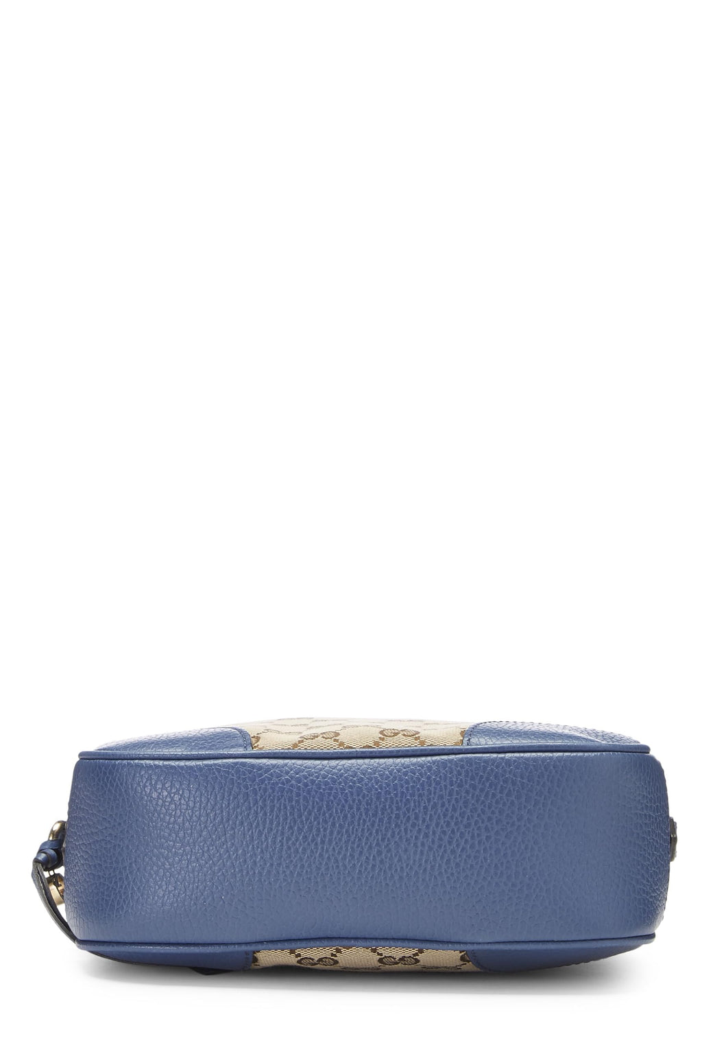 Gucci,  Blue Original Gucci Canvas Bree Crossbody, Blue