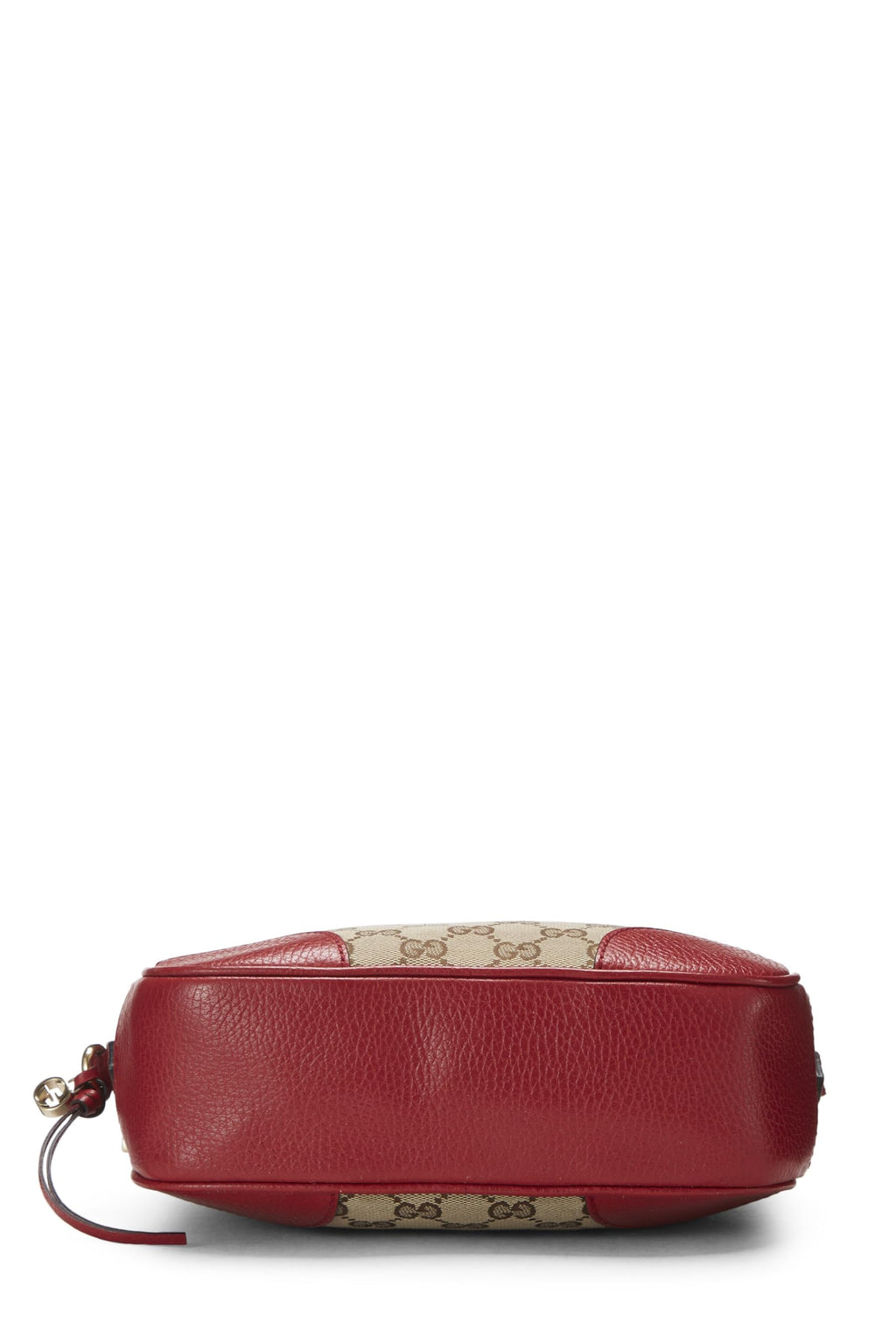 Gucci,  Red Original Gucci Canvas Bree Crossbody Mini, Red