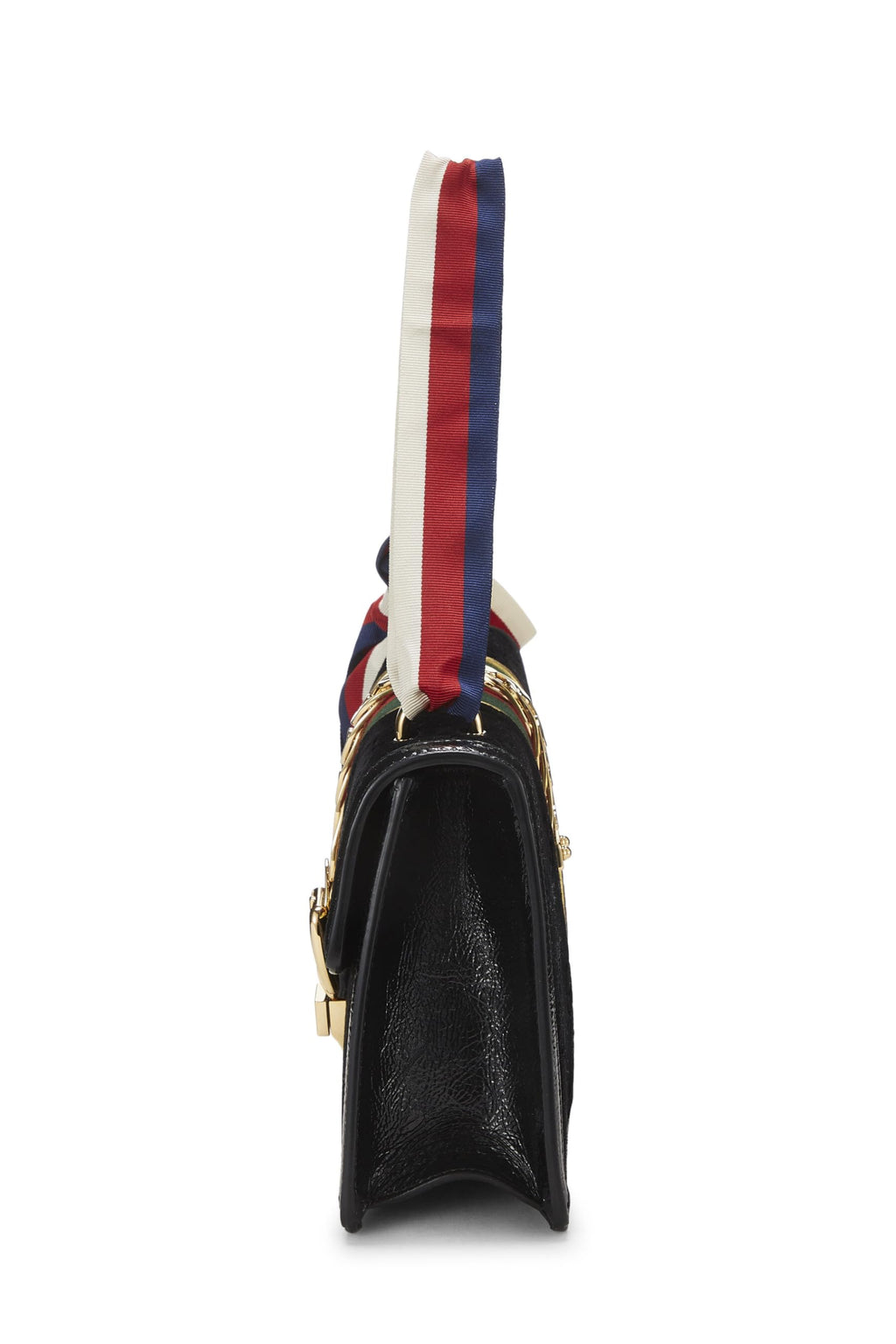 Gucci,  Black GG VeLouis Vuittonet SyLouis Vuittonie Shoulder Bag, Black