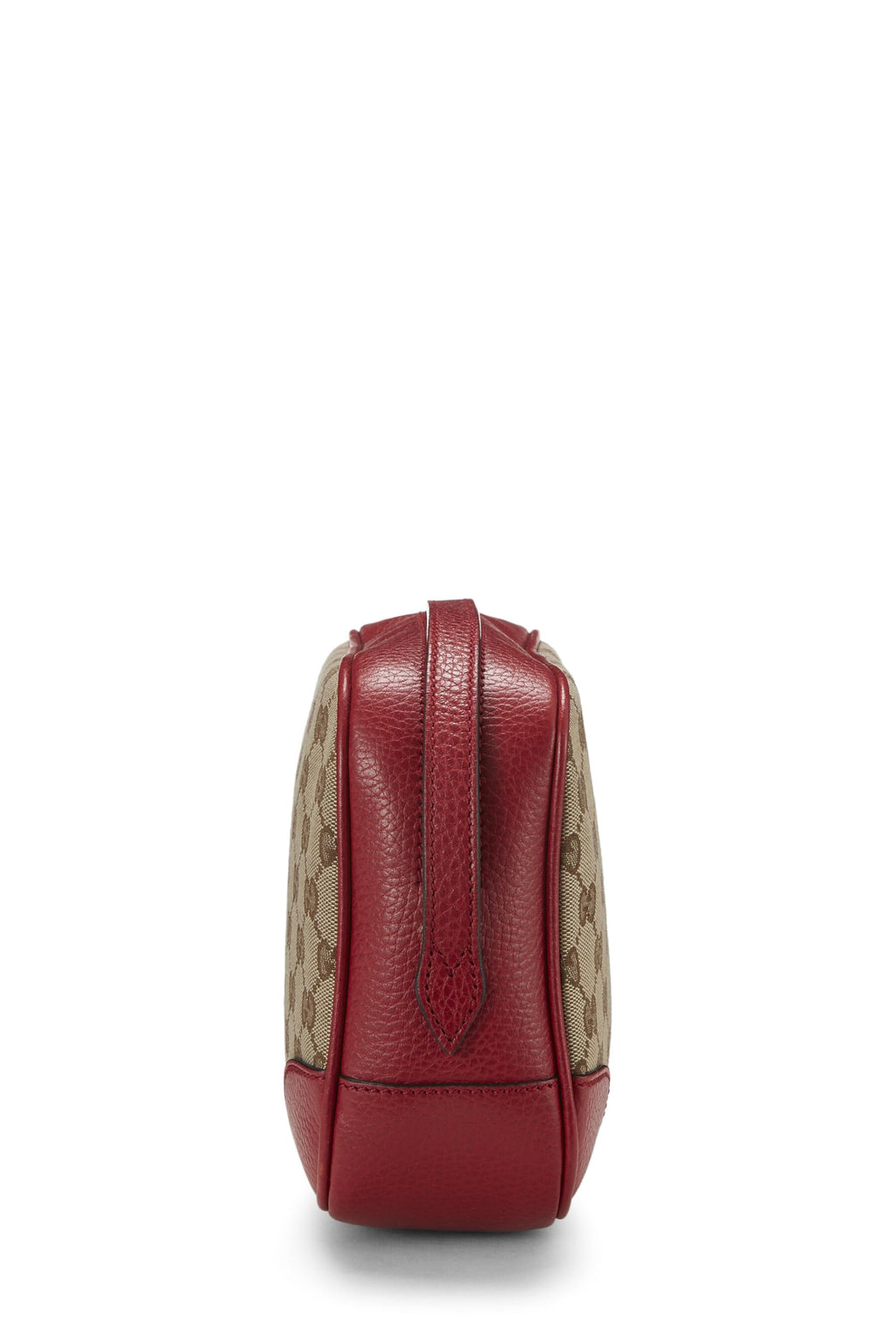 Gucci,  Red Original Gucci Canvas Bree Crossbody, Red
