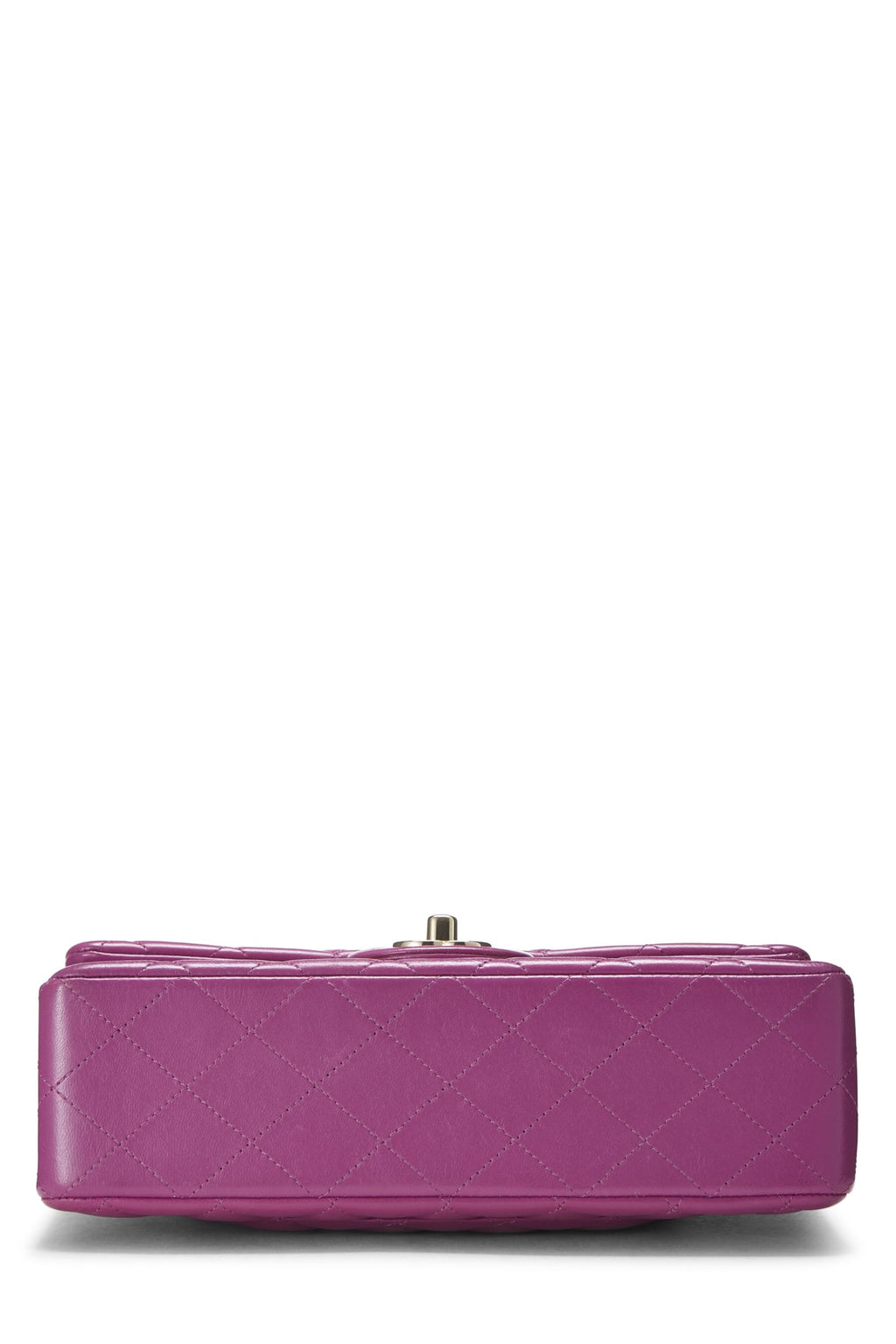 Chanel,  Purple Quilted Lambskin Classic Double Flap Small, Purple