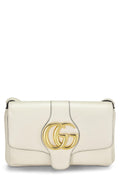 Gucci,  White Leather Arli Shoulder Bag Small, White