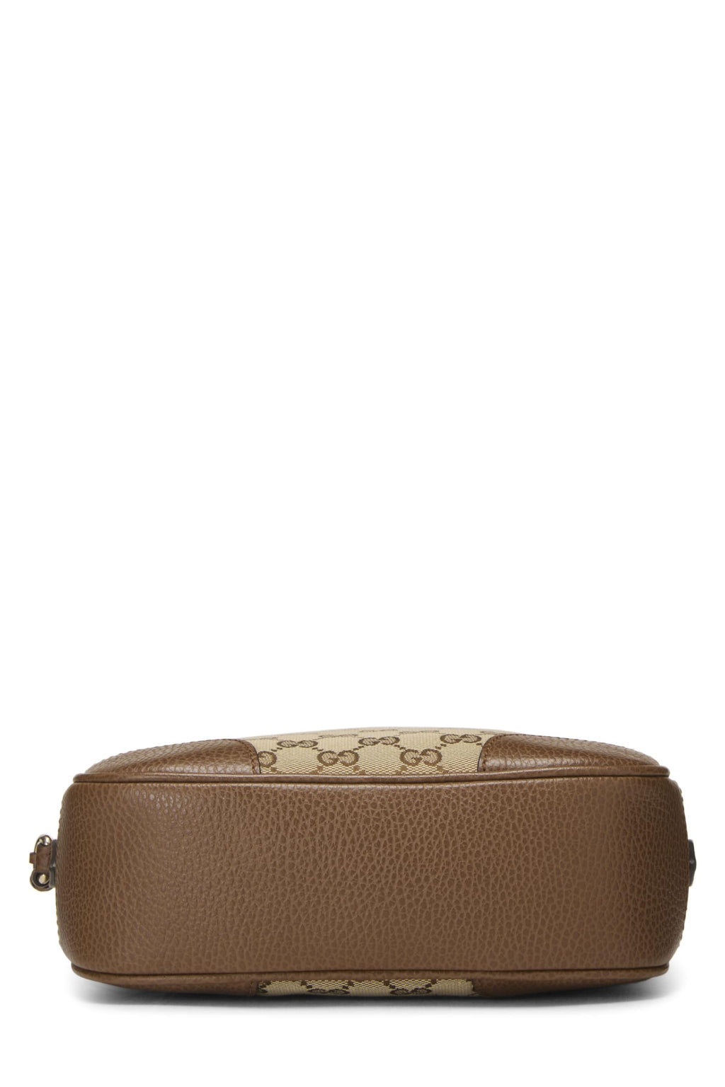 Gucci,  Brown Original Gucci Canvas Bree Crossbody, Brown