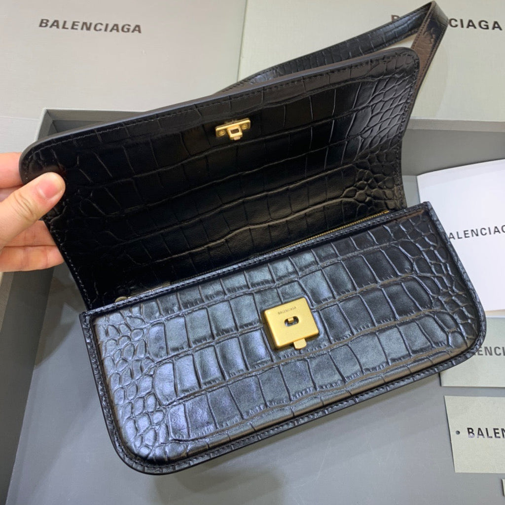 Gossip Small Shoulder Bag Black, For Women,  Bags 9.1in/23cm