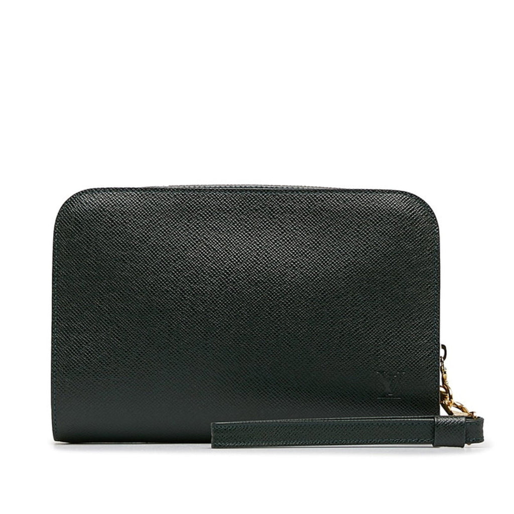 Louis Vuitton Baikal  Leather Clutch Bag