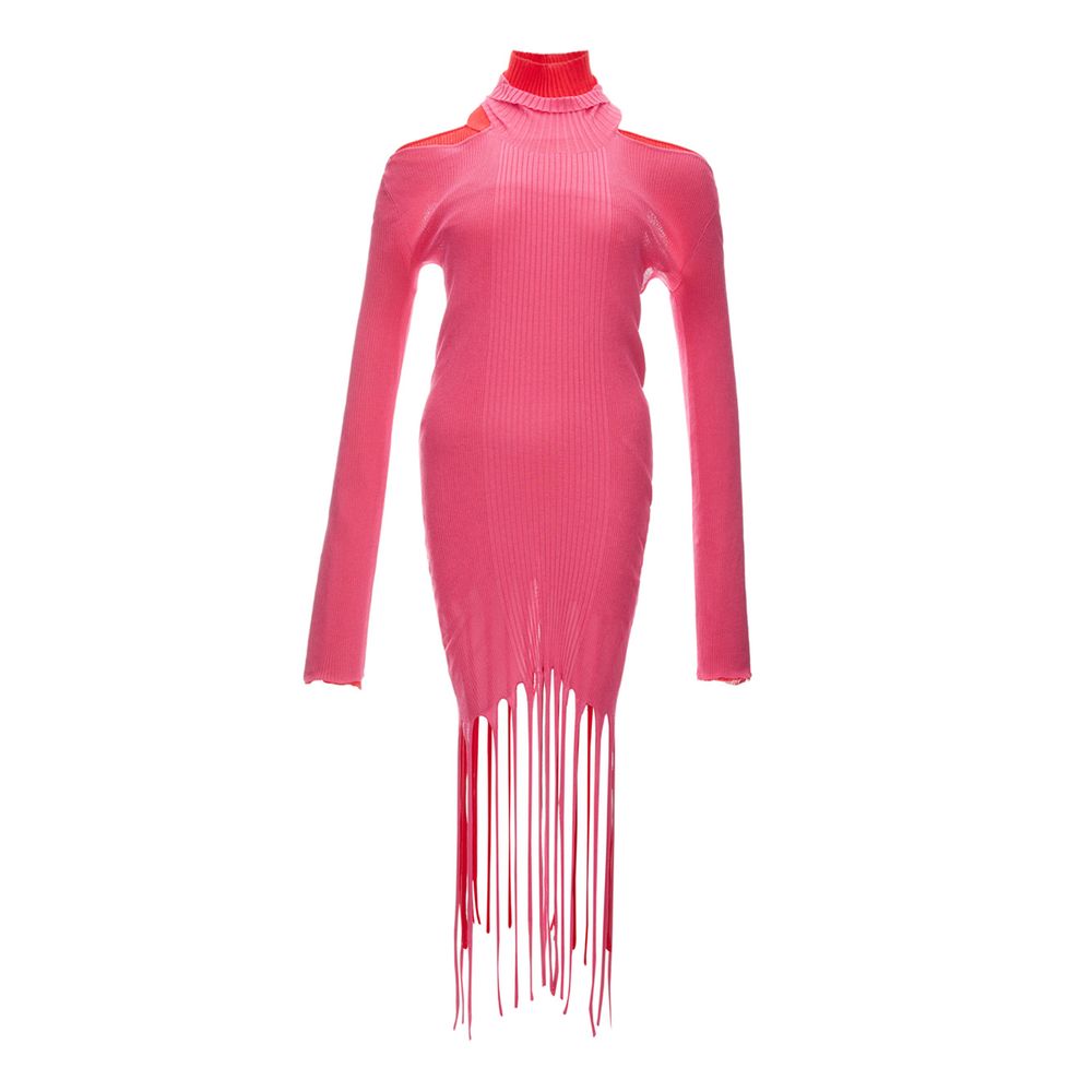 Bottega Veneta Pink Cotton Casual Women's Dress