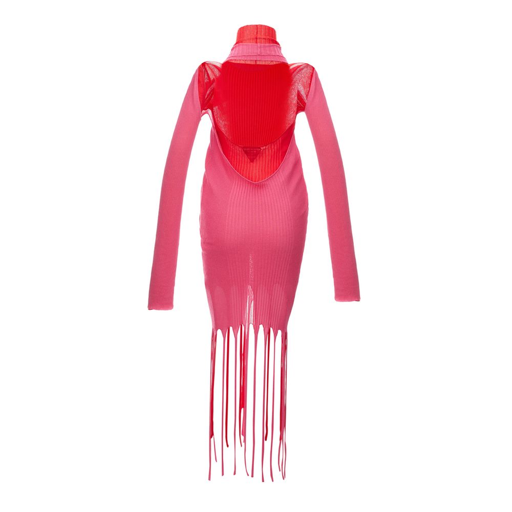 Bottega Veneta Pink Cotton Casual Women's Dress