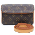 Louis Vuitton Pochette Florentine  Canvas Clutch Bag
