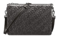 Christian Dior Zip Pouch Leather Black Leather Crossbody Bag Bag (Pre-Owned)