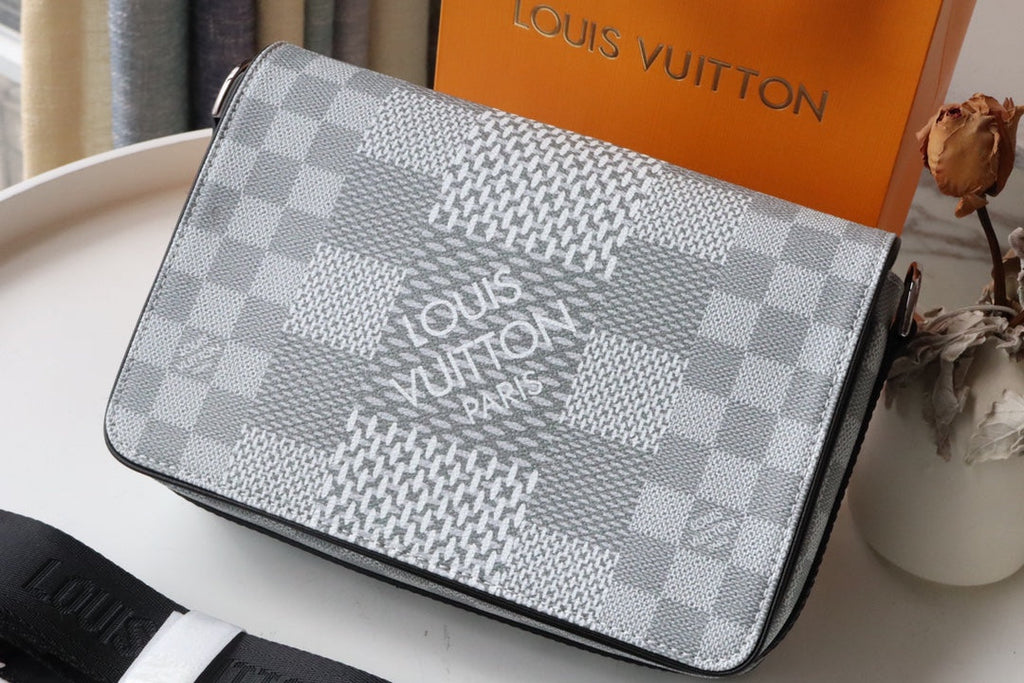 Louis Vuitton Studio Messenger Damier Graphite Plaster For Men, Bags, Shoulder And Crossbody Bags 9.3in/25.3cm Louis Vuitton N50014