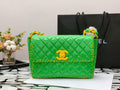 Chanelouis Vuittoninyl Classic Green and Yellow Shoulder bag For Women 29cm/11.5in