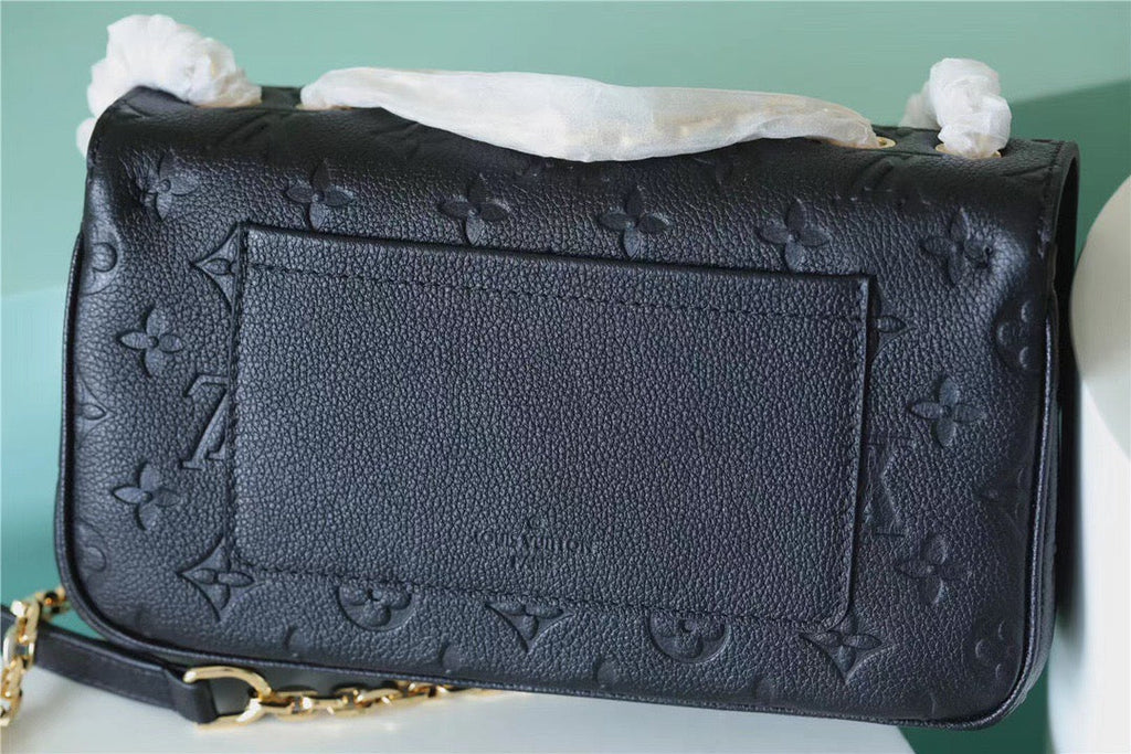 Louis Vuitton Marceau Monogram Empreinte Black For Women,  Shoulder And Crossbody Bags 9.6in/29.5cm Louis Vuitton M46200