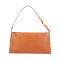 Louis Vuitton Pochette Accessoire  Leather Clutch Bag