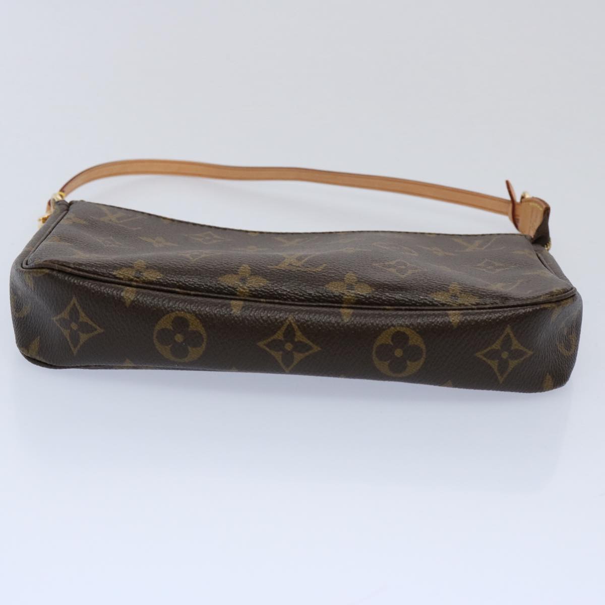 Louis Vuitton Pochette Accessoire  Canvas Clutch Bag