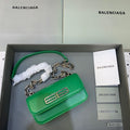 Gossip Small On Chain Shoulder Bag Green, For Women,  Bags 7.4in/19cm