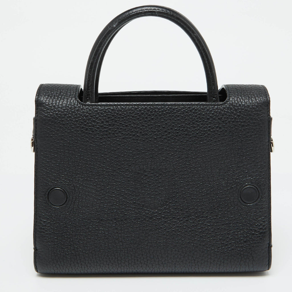 Dior Black Leather Mini Diorever Tote