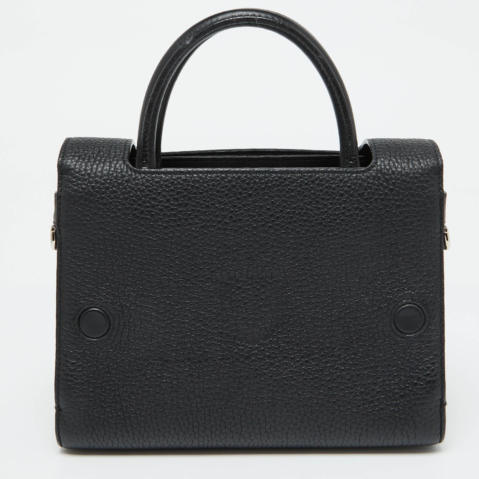 Dior Black Leather Mini Diorever Tote