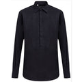 Dolce & Gabbana Navy Blue Cotton Dress Shirt