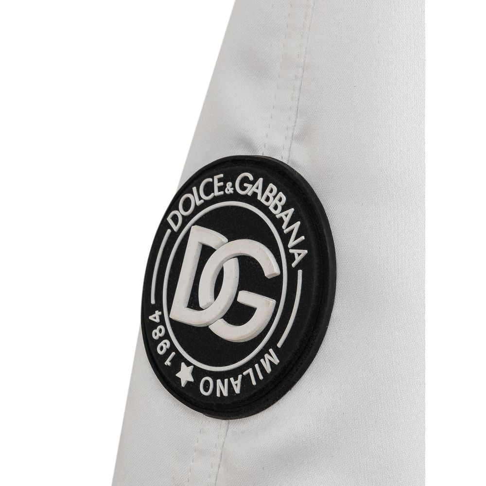 Dolce & Gabbana Beige Polyester Jackets & Coat