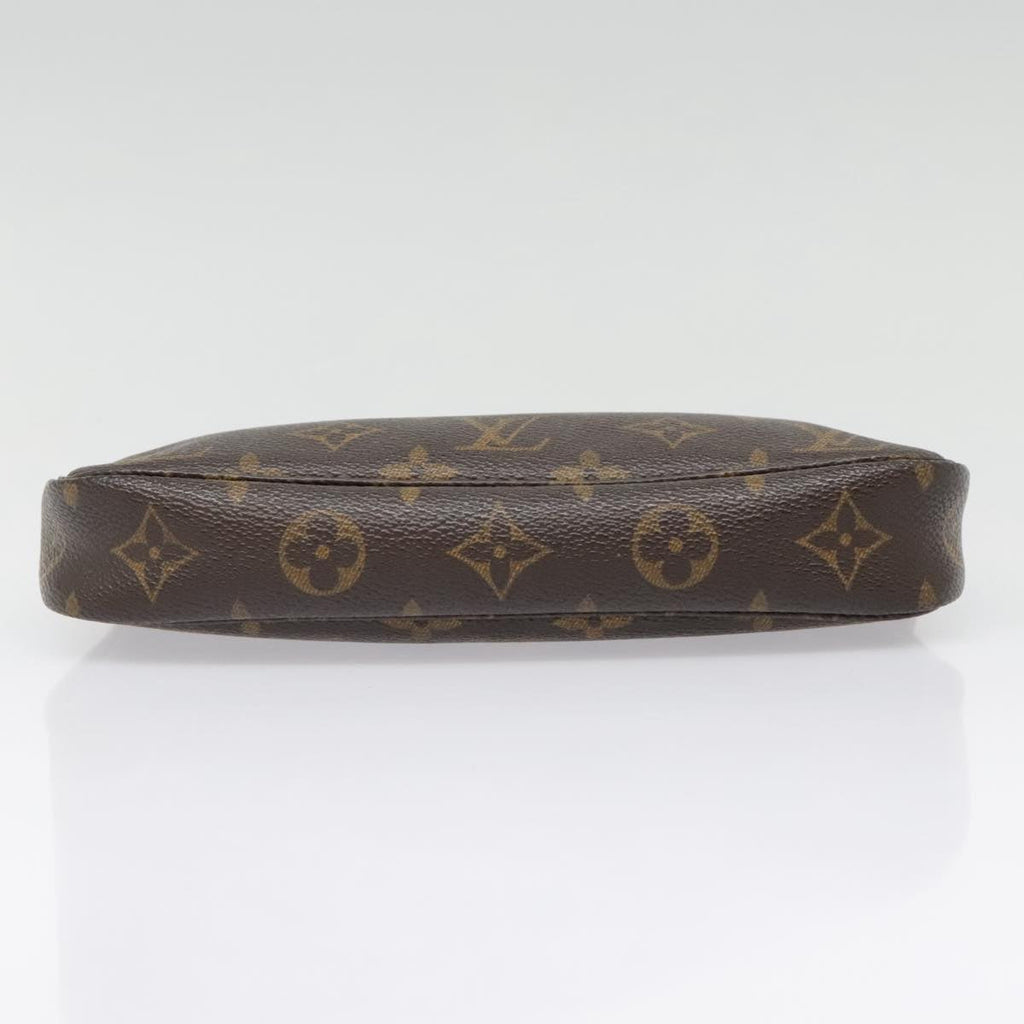 Louis Vuitton Pochette Accessoire  Canvas Clutch Bag
