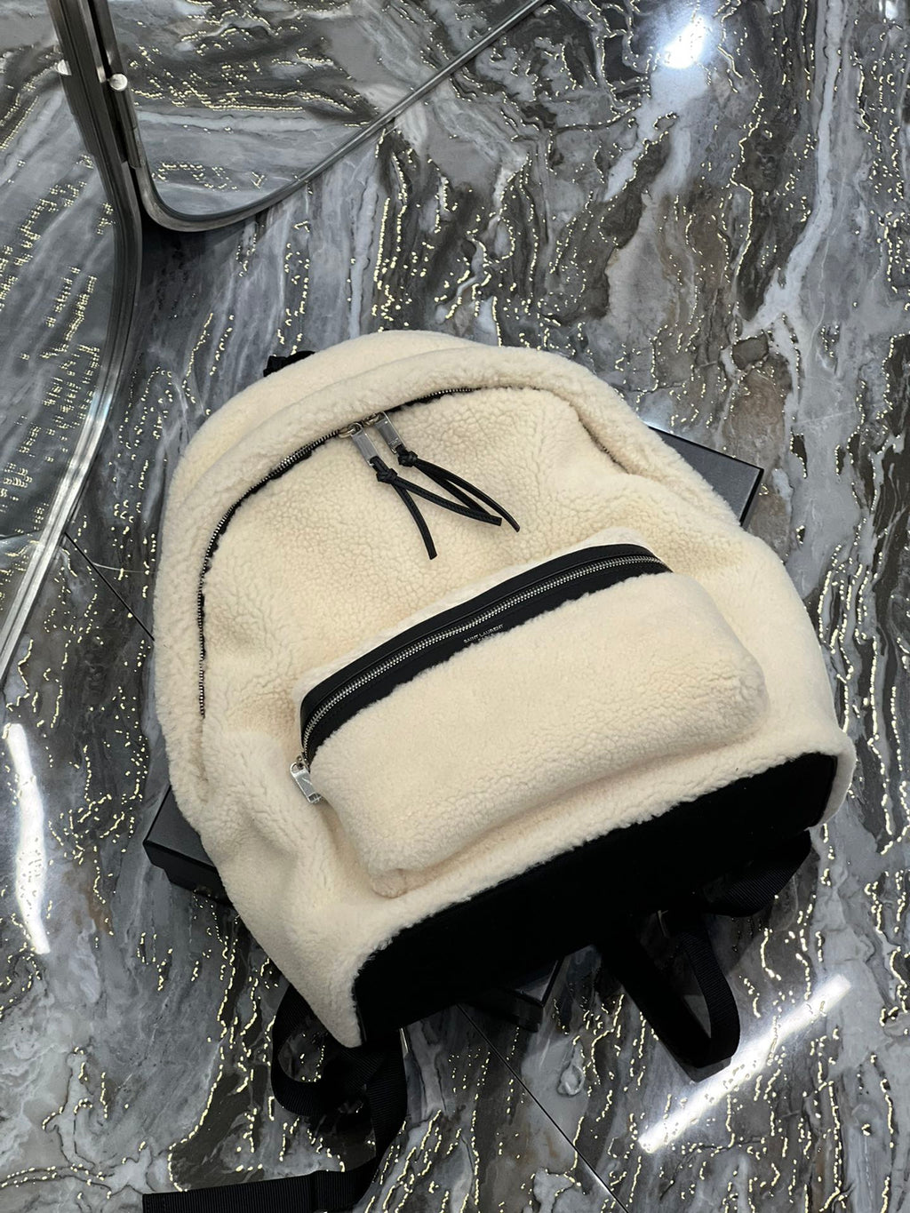 Top Quality Top QualityeeTop Quality Backpack Beige For Women, Women’s Bags 16.1in/41cm YSL