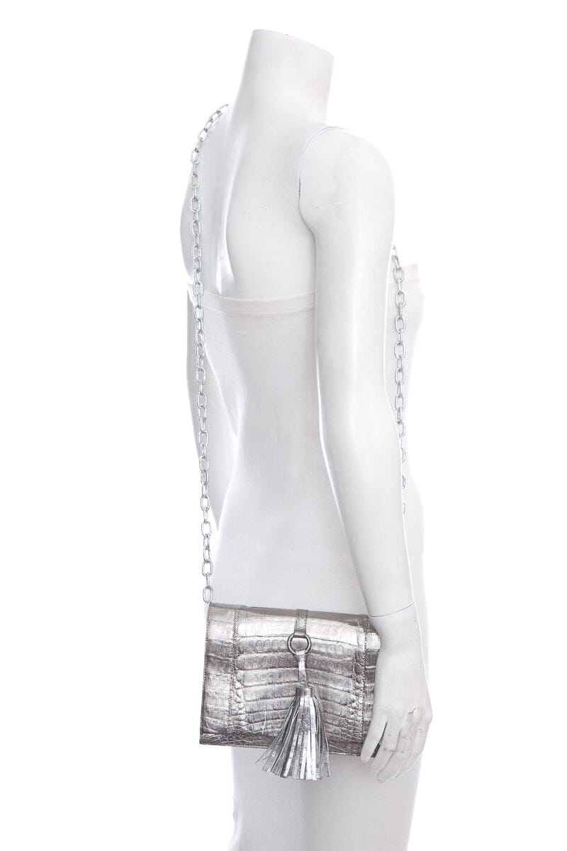 Nancy Gonzalez SiLouis Vuittoner Croc Crossbody