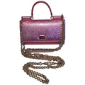 NWOT Dolce and GaBurberryana Pink Sicily Von Wallet Cell Phone Clutch Purse