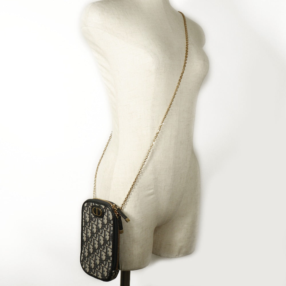 Dior 30 Montaigne  Canvas Shoulder Bag
