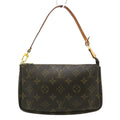 Louis Vuitton Pochette Accessoire  Canvas Clutch Bag