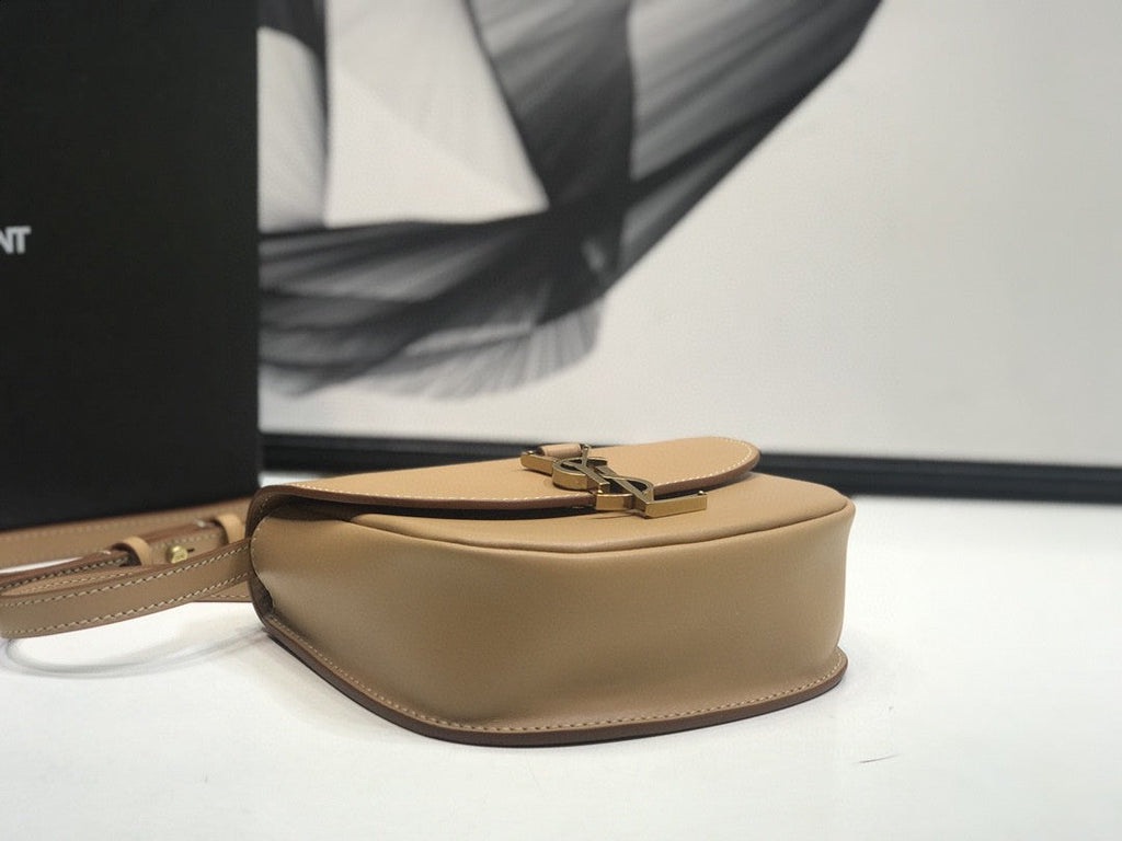 Saint Laurent Kaia MeDiorum Shoulder Bag Brown For Women 8.5in/22cm YSL